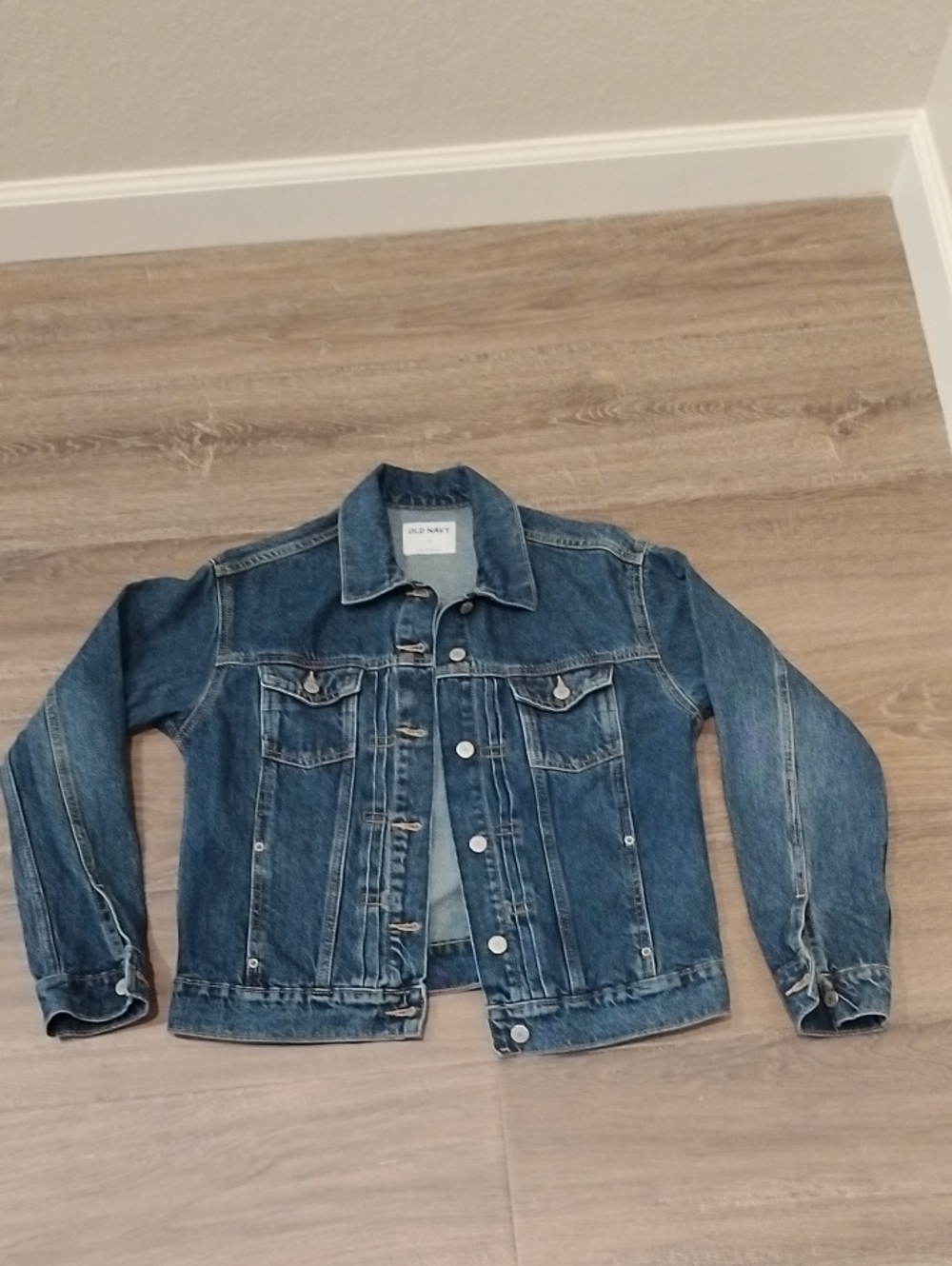 Old Navy Medium Blue Denim Jacket